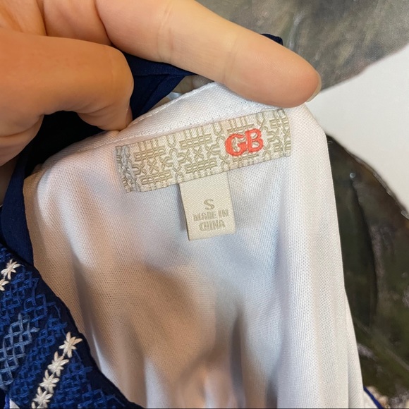 Embroidered Halter Neck Maxi - Picture 6 of 6